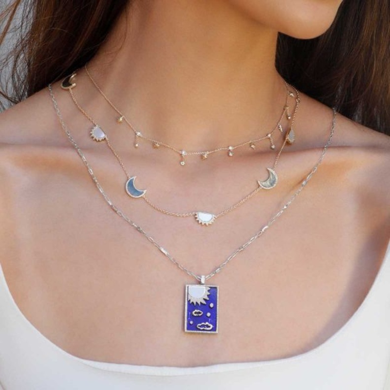 My Sky Day & Night Necklace, Charmaleena