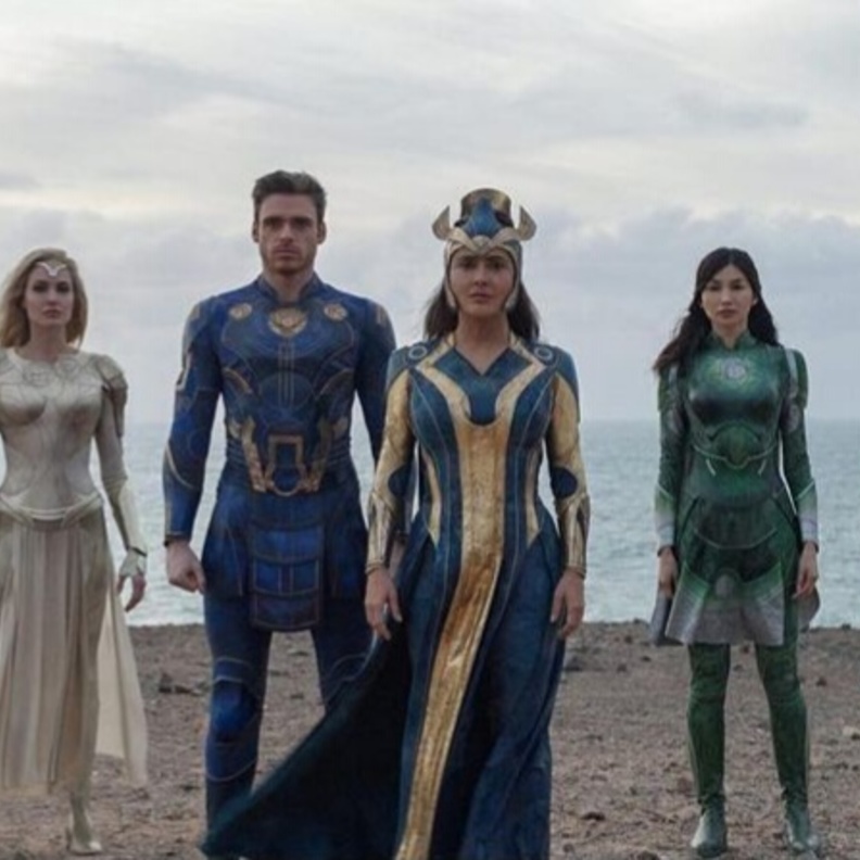 شاهدوا لقطات الأبطال الخارقين الأولى من فيلم "Eternals"