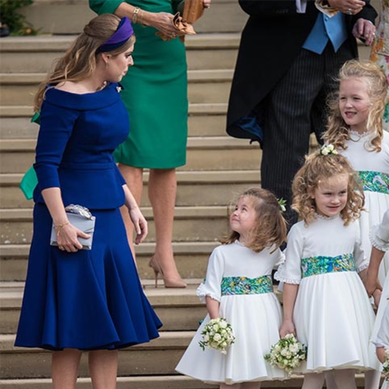 مصادفة مثيرة للاهتمام تجمع ما بين طفلة الأميرة بياتريس والأميرة تشارلوت وليدي لويز وندسور