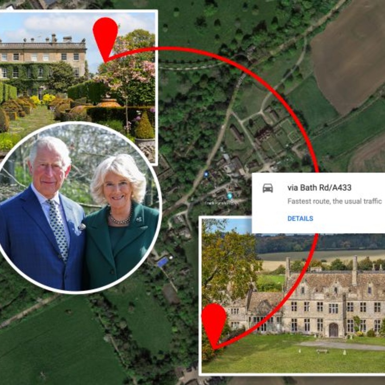 منزل مجاور لمنزل الأمير تشارلز يعرض للبيع بسعر 7.5 مليون إسترليني