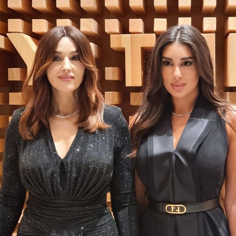 ياسمين صبري ومونيكا بيلوتشي