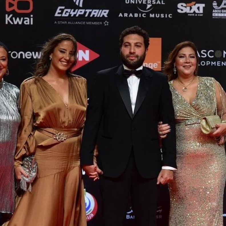 صناع فيلم "ريش" في مهرجان الجونة