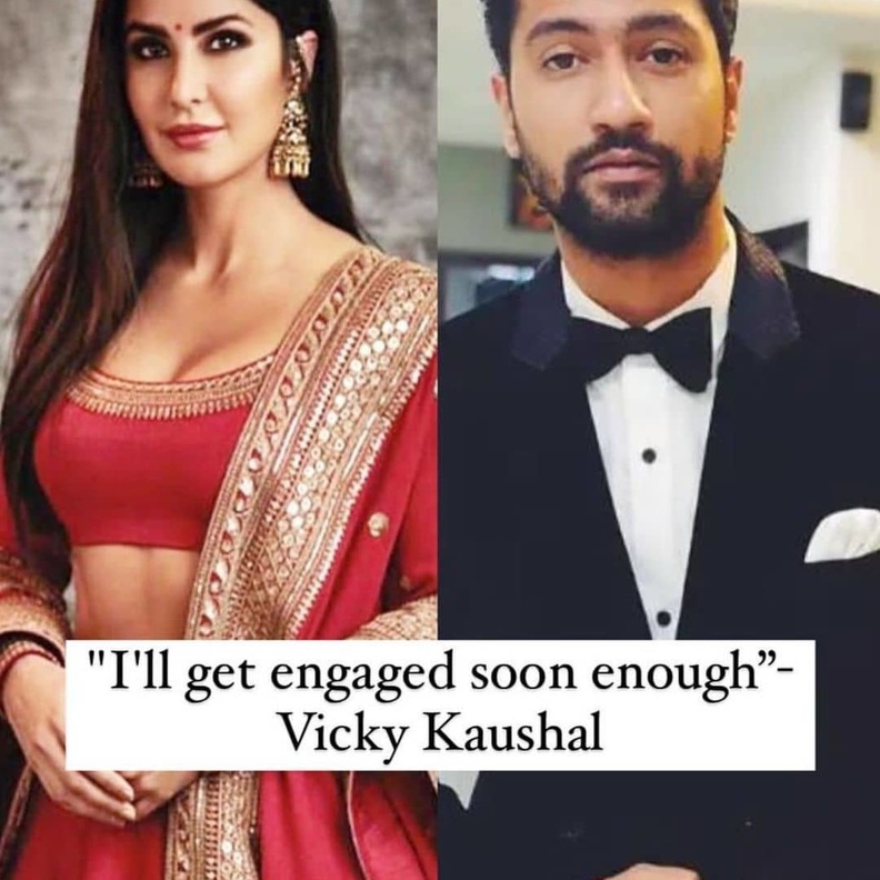 فيكي كوشال يعلق على شائعات خطبته على كاترينا كيف