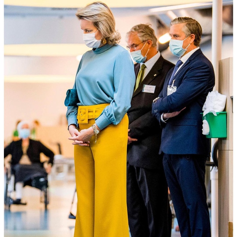 الملكة ماتيلد تزور مركز إعادة تأهيل ضحايا حوادث الطرق