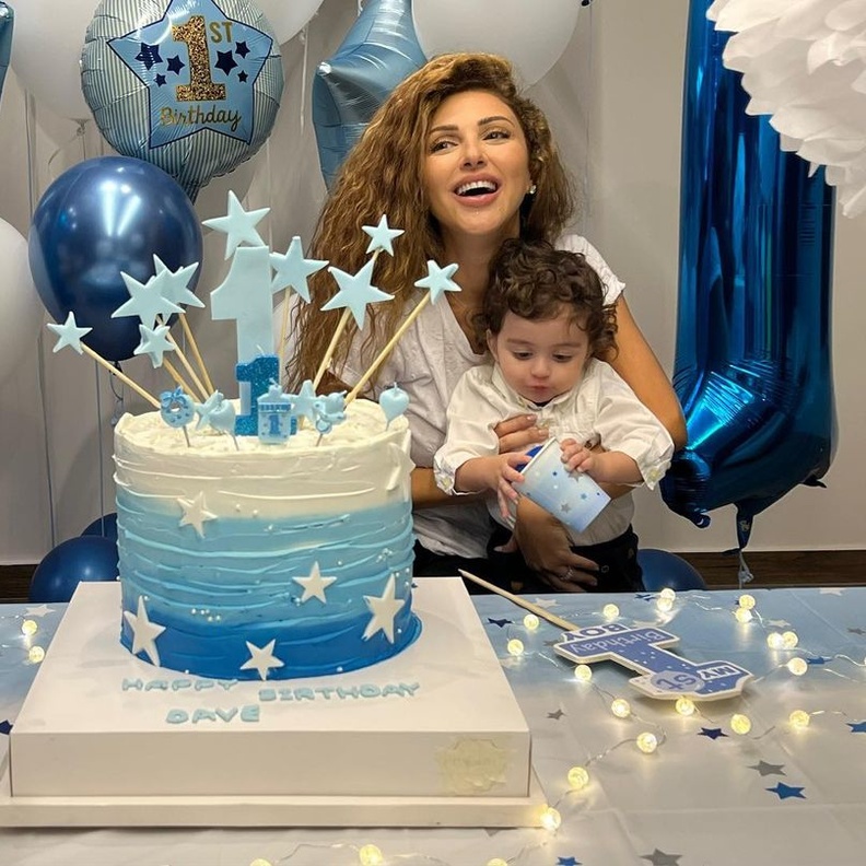 ميريام فارس تحتفل بعيد ميلاد طفلها "دايف" بأجواء مبهجة 