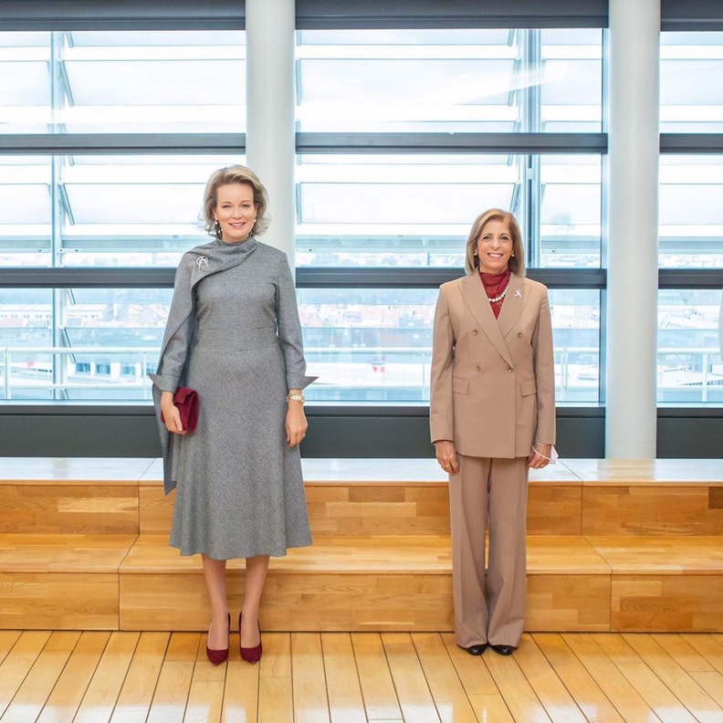 الملكة ماتيلد في العرض التقديمي لتقرير اليونيسف SOWC 2021