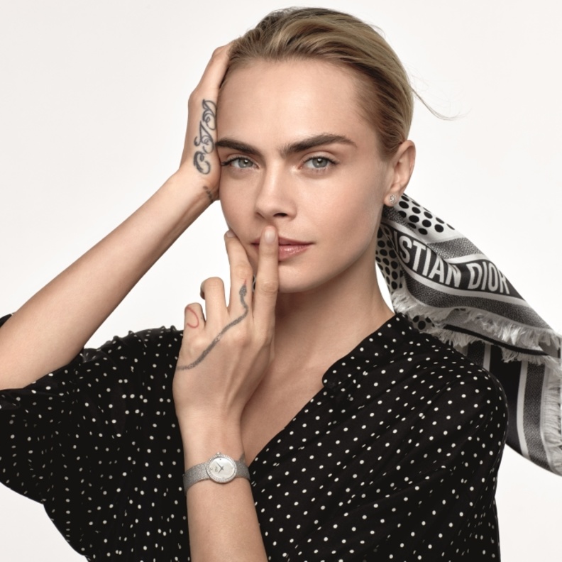 ساعة  D de Dior SATINE متميّزة إلى أقصى الحدود