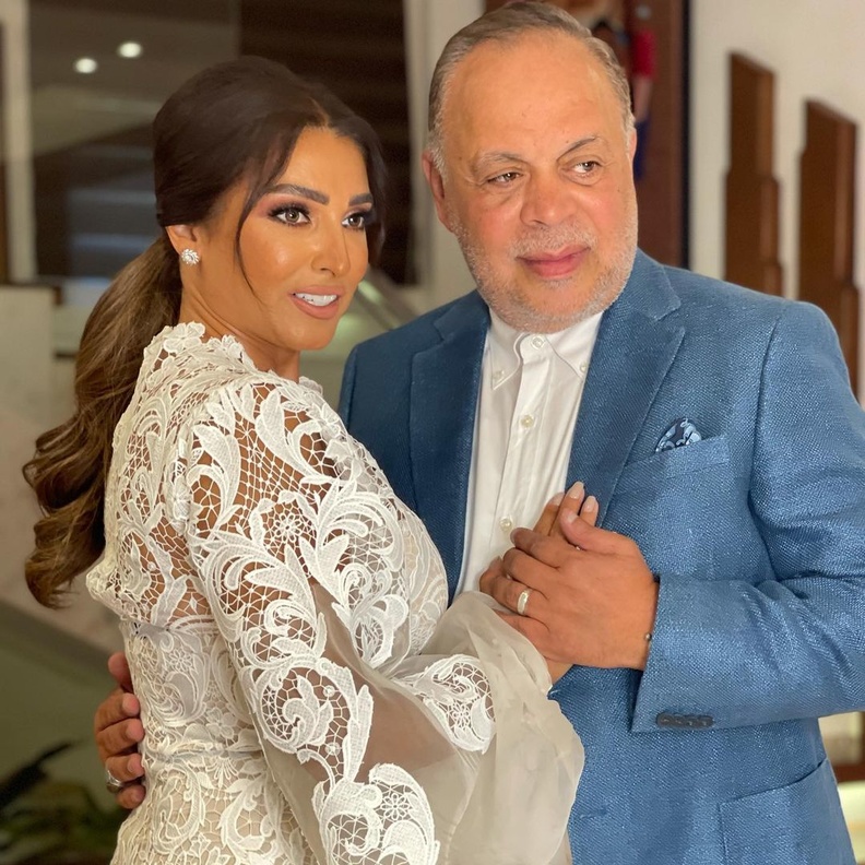 اشرف زكي وروجينا 