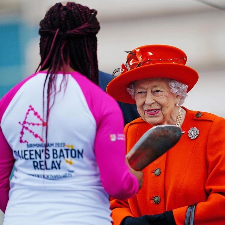 الملكة إليزابيث تطلق رسميا دورة ألعاب برمنغهام 2022
