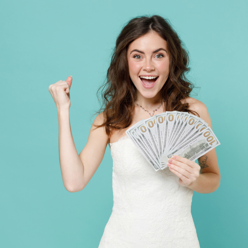 shutterstock_عروس اقتصادية تقيم حفل زفاف بتكلفة 500 إسترليني