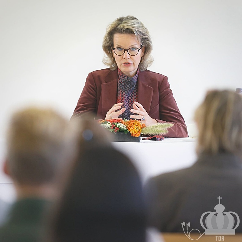 الملكة ماتيلد تزور مدرسة إعدادية للترويج لأهداف الأمم المتحدة للاستدامة