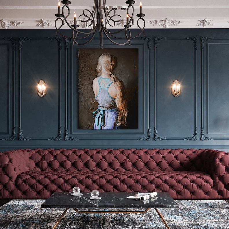 أثالث مودرن لديكور منزل كلاسيك