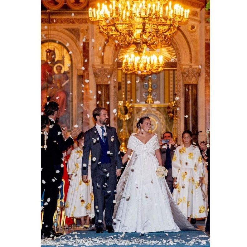 زفاف الأمير فيليبوس Prince Philippos أمير اليونان ونينا فلور Nina Flohr