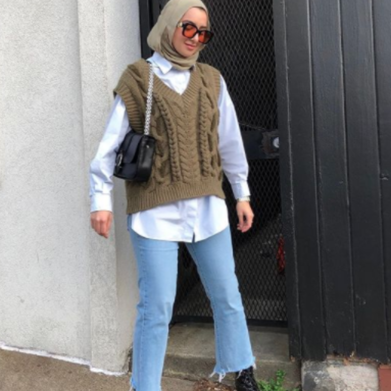 افكار ملابس محجبات للجامعة مستوحاة من من مدوني الموضة