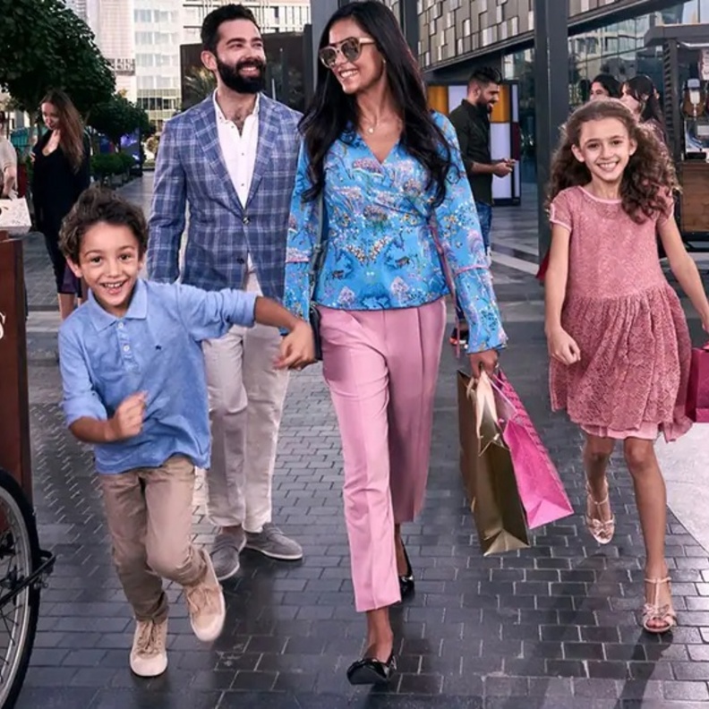 سيتي ووك دبي وجهة مثالية لجميع أفراد الأسرة - المصدر زوروا دبي 