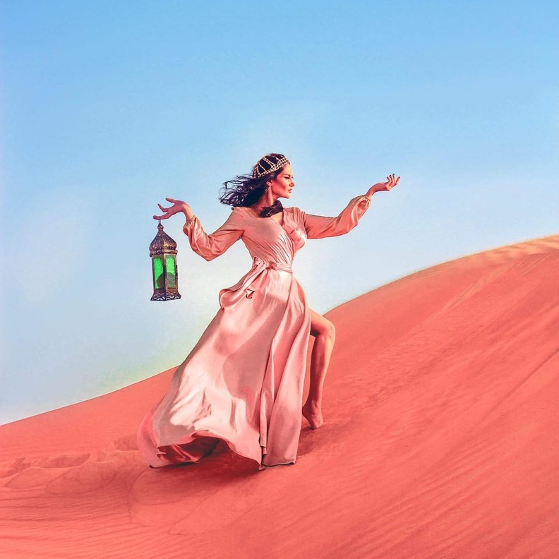 صحراء العين في أبو ظبي 