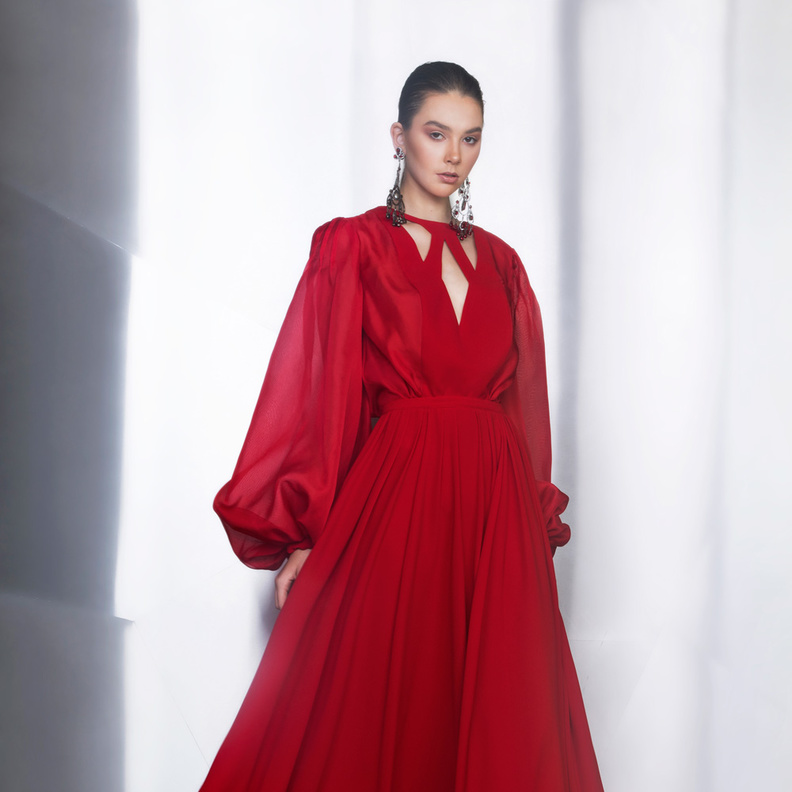 فساتين خطوبة فخمة لليوم الوطني الاماراتي@ziadnakad