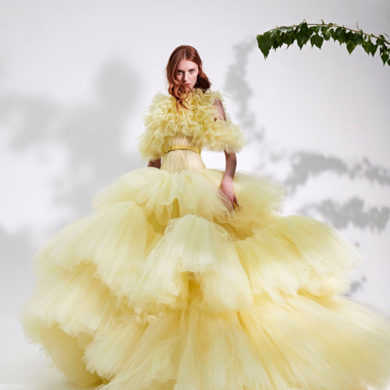 فساتين خطوبة منفوشة@azzi&osta