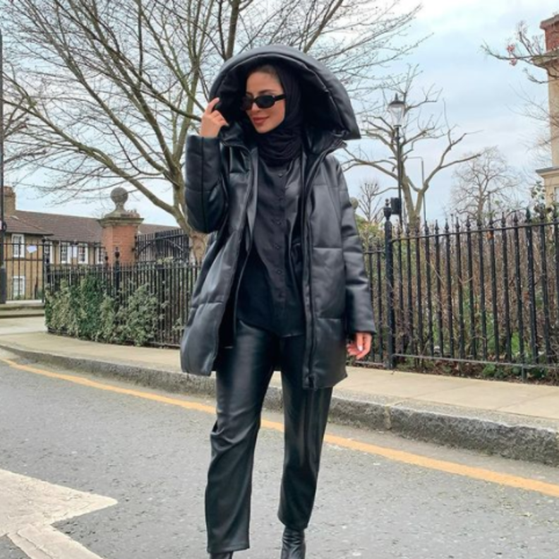 أفكار لتنسيق البناطيل الشتوية مع الحجاب من وحي اطلالات الفاشينيستا