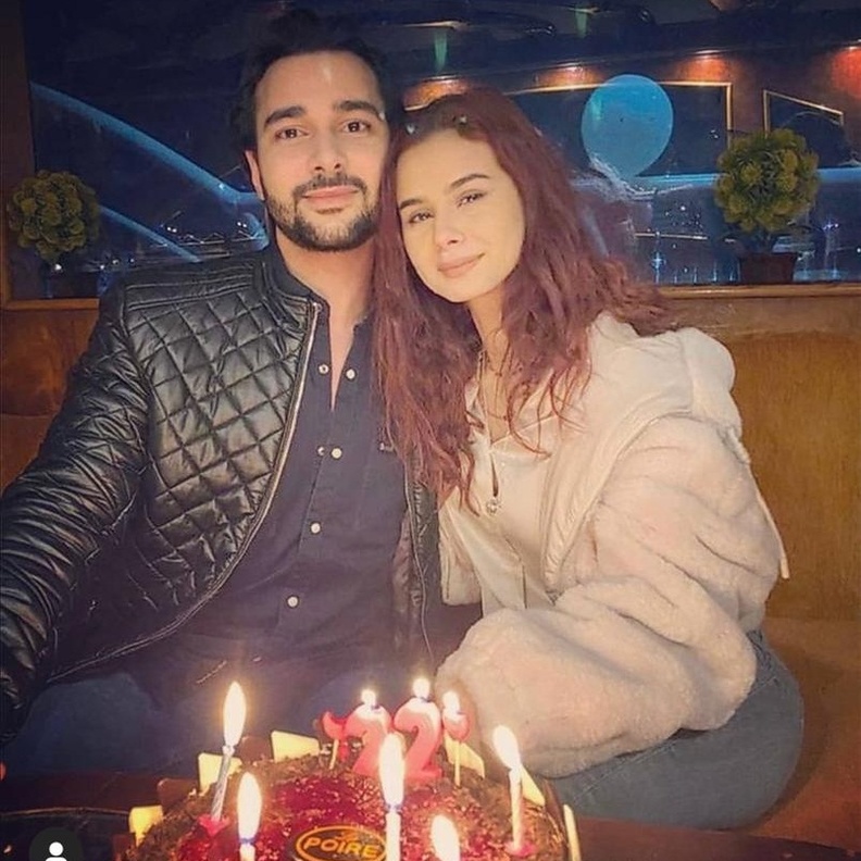 منة عرفة مع محمود المهدي قبل الانفصال- انستغرام محمود المهدي