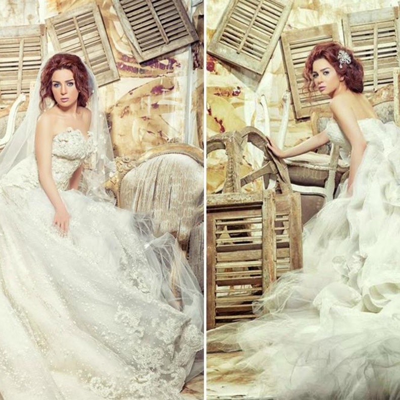 نجمات عازبات تألقن بالفستان الأبيض أحدثهن باميلا الكيك