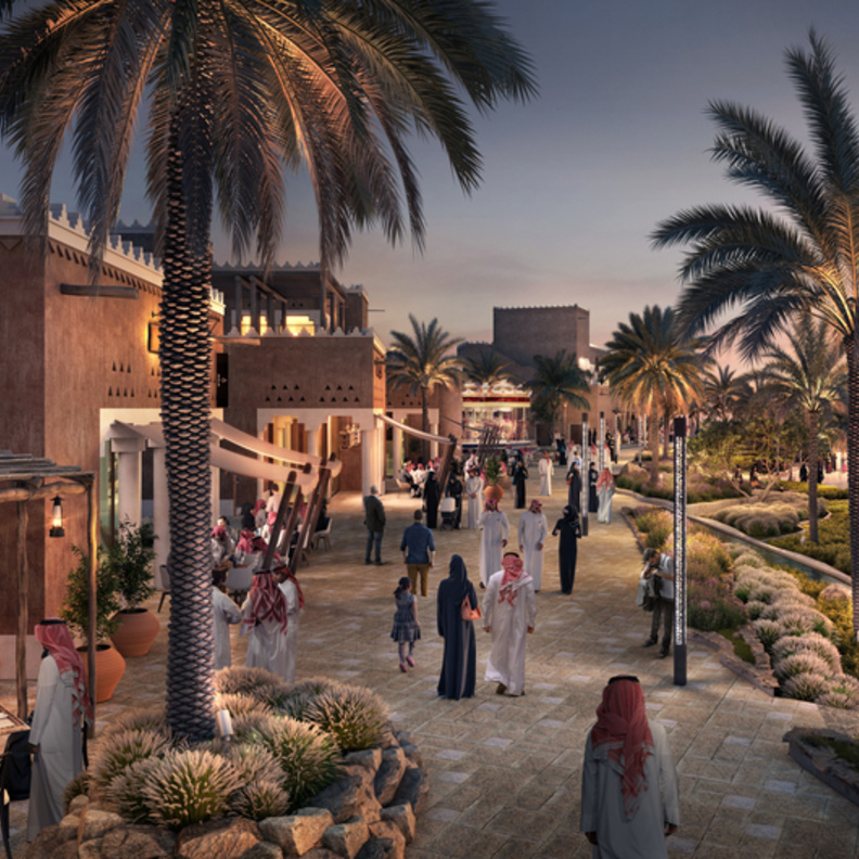 افتتاح وجهة جديدة للمطاعم والمقاهي تحمل اسم "مطل البجيري" أوائل 2022 بالدرعية، جوهرة المملكة التاريخية والثقافية