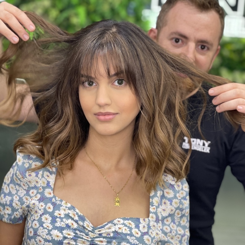 تصحيح لون صبغات الشعر مع مصفف الشعر رودي حرب