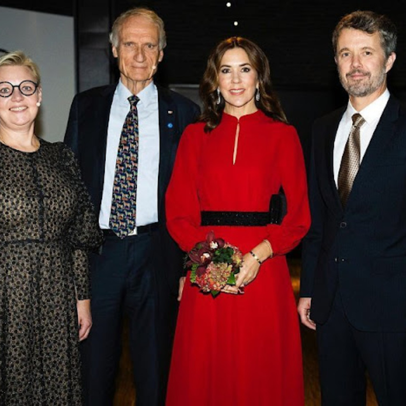 الأمير فريدريك والأميرة ماري في حفل توزيع جوائز المجلس الاسكندنافي