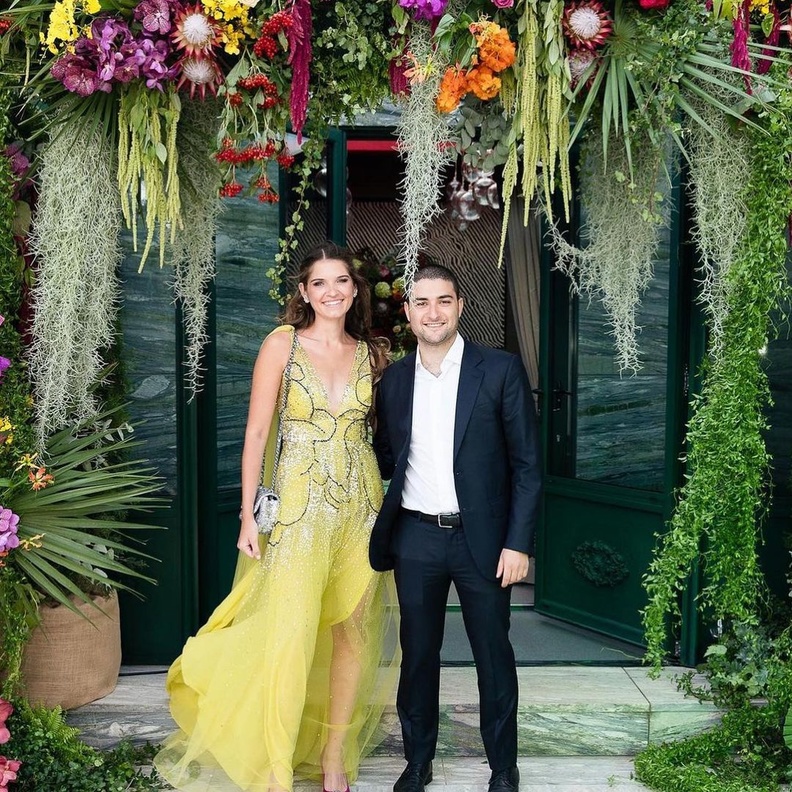 ميشيل إيلي صعب يحتفل رسميا بخطوبته