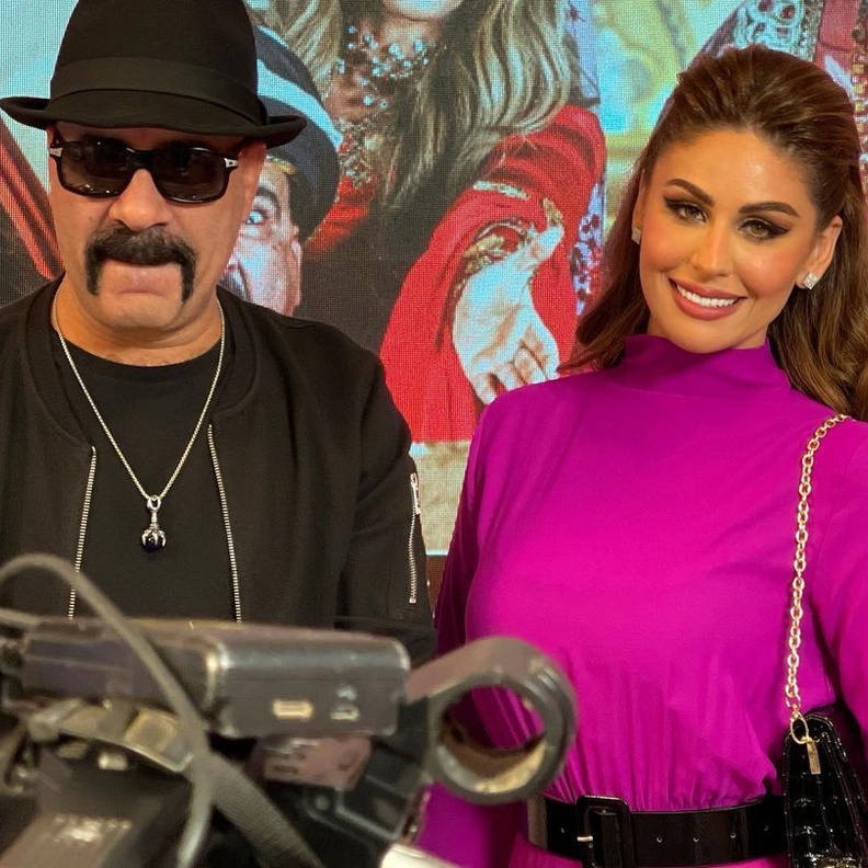 الفنانة مي سليم والفنان محمد سعد