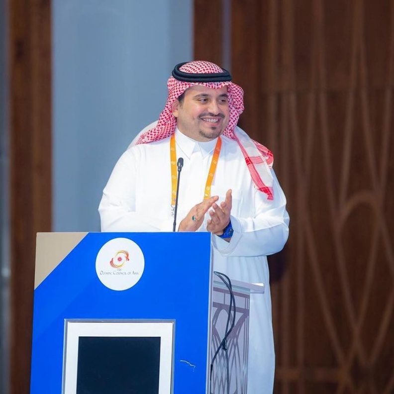 سمو نائب رئيس الأولمبية السعودية الأمير فهد بن جلوي بن عبدالعزيز بن مساعد 