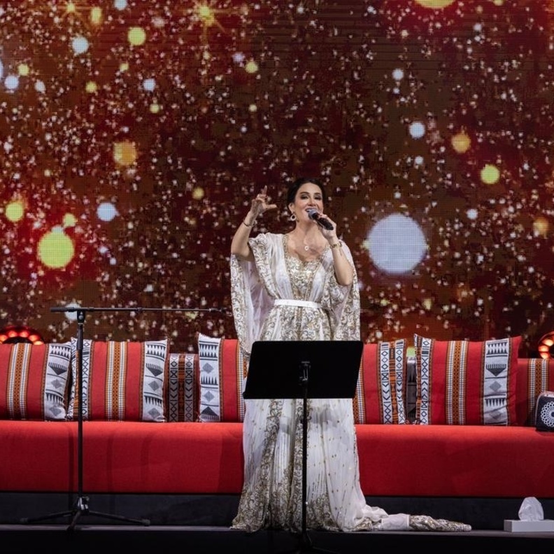 ديانا حداد: فخورة بمشاركتي بـ إكسبو 2020 دبي ورسالتي فيه للعالم السلام والمحبة 