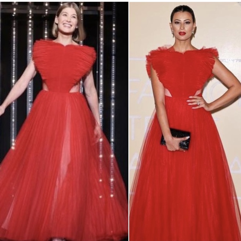 ريم السعيدي وروزاموند بايك