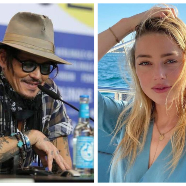 جوني ديب وآمبر هيرد