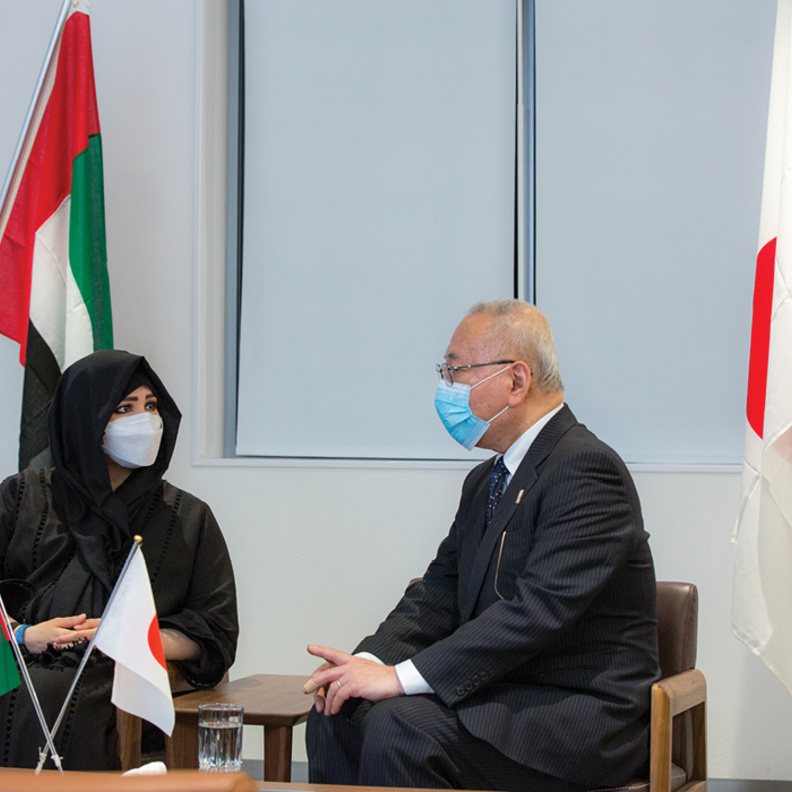 لطيفة بنت محمد تزور جناحي اليابان والصين في إكسبو 2020 دبي