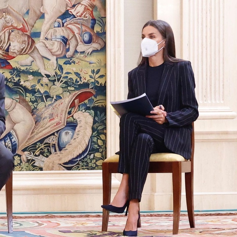 الملكة ليتيزيا تستقبل ممثلين عن جمعيات مختلفة بمناسبة اليوم العالمي لحوادث السيارات