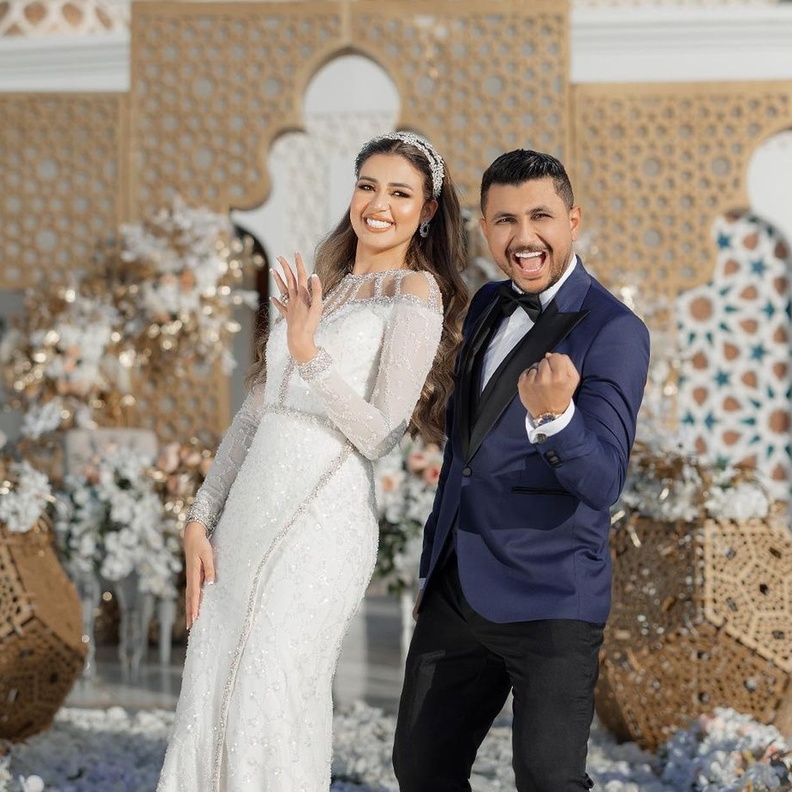 علي غزلان وفرح شعبان