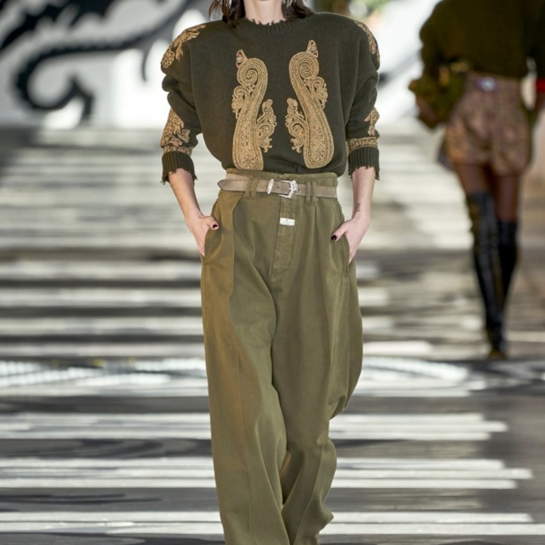 اطلالة من Etro