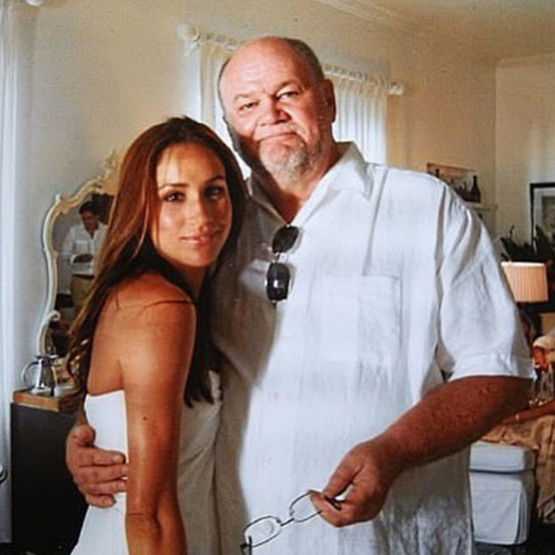 ميغان ماركل ووالدها