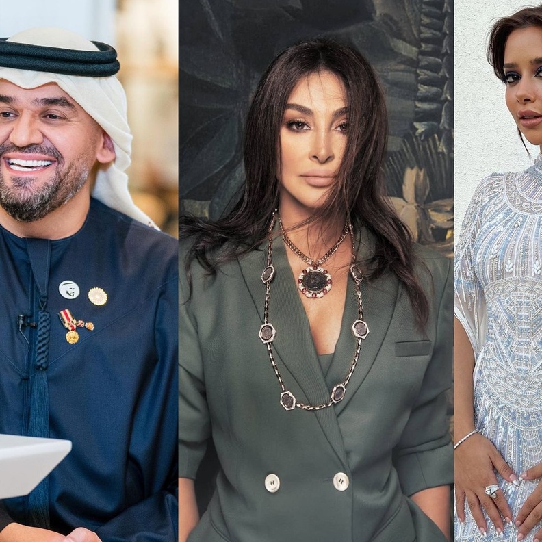 حسين الجسمي واليسا وبلقيس