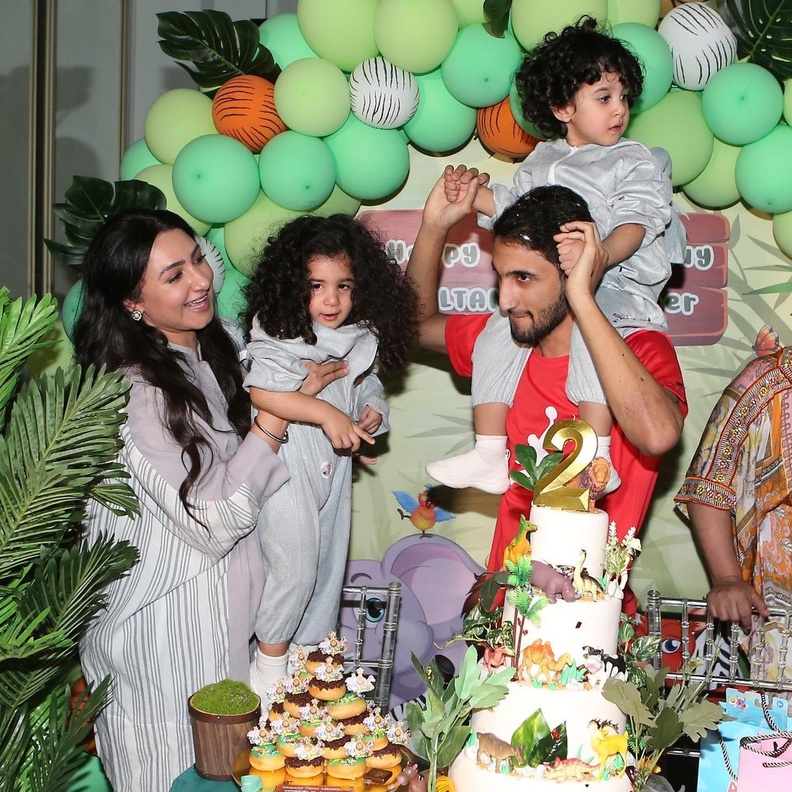 عيد ميلاد ابناء هيفاء حسين 