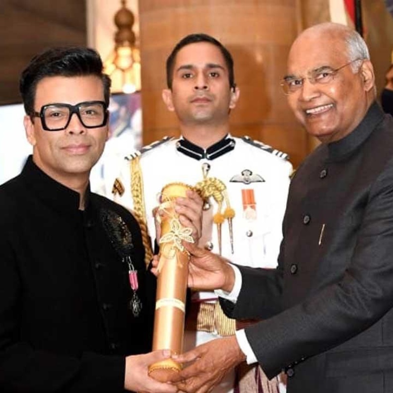 كاران جوهر يحصل على جائزة بادما شري المرموقة