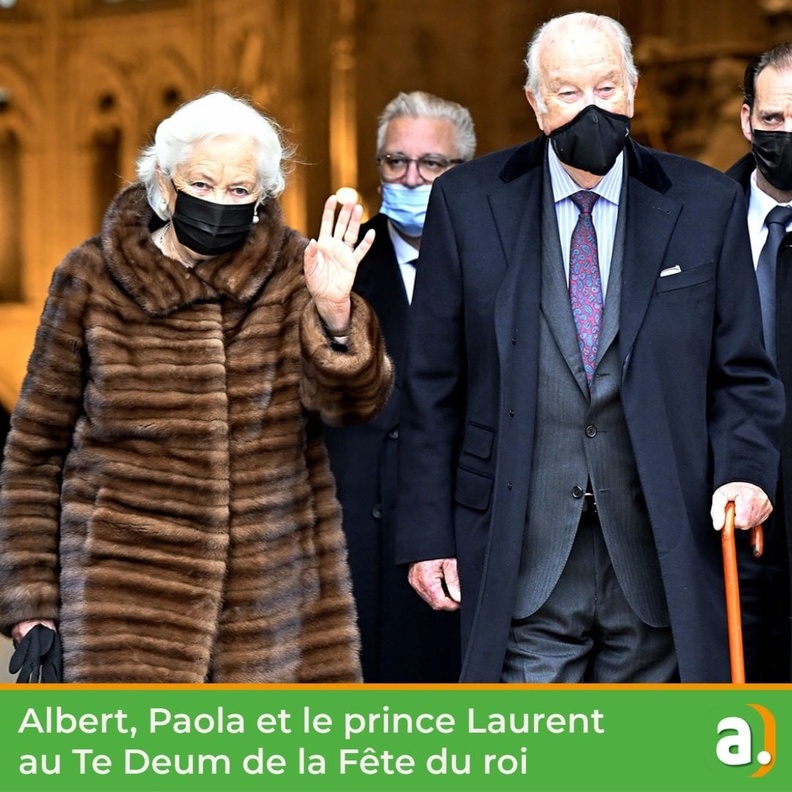 العائلة المالكة البلجيكية تحتفل بيوم الملك