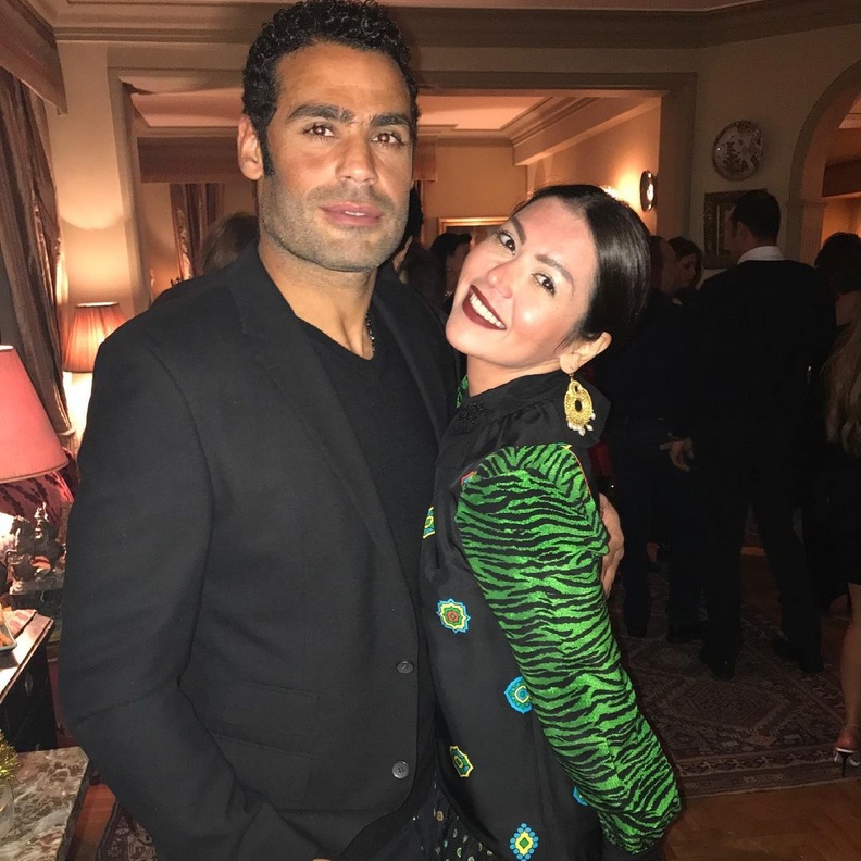 لقاء الخميسي وزوحها 