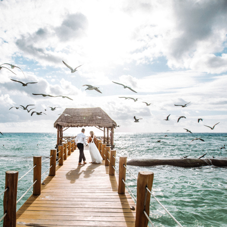 المكسيك وجهة العرسان المفضلة لشهر العسل