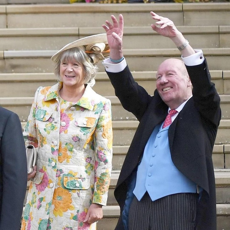 وفاة والد جاك بروسبانك زوج الأميرة يوجين بعد صراع من المرض