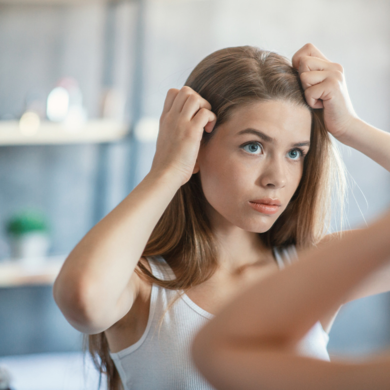 shutterstock_لا بد من علاج مشاكل فروة الرأس قبل الزفاف