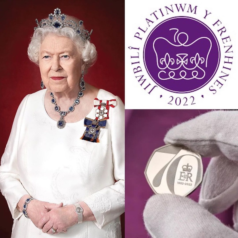 بريطانيا تصدر عملة تذكارية جديدة خاصة احتفالا اليوبيل البلاتيني للملكة