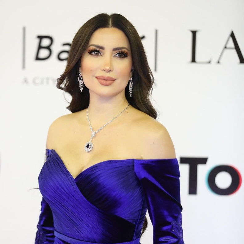 الممثلة السورية نسرين طافش - الصورة للمصور ياسر الموجي