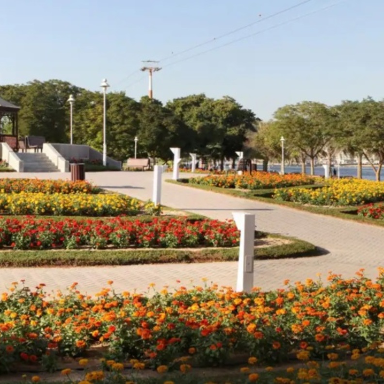 حديقة الخور الساحرة - المصدر زوروا دبي